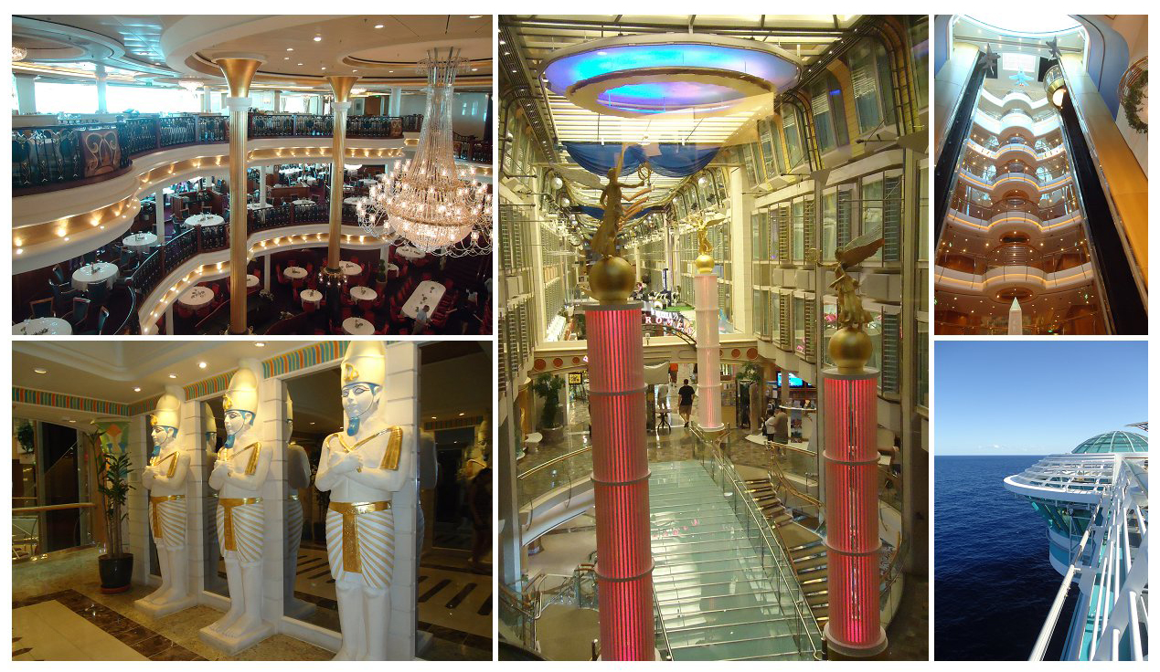 Inside of royal caribbean's freedom of the seas